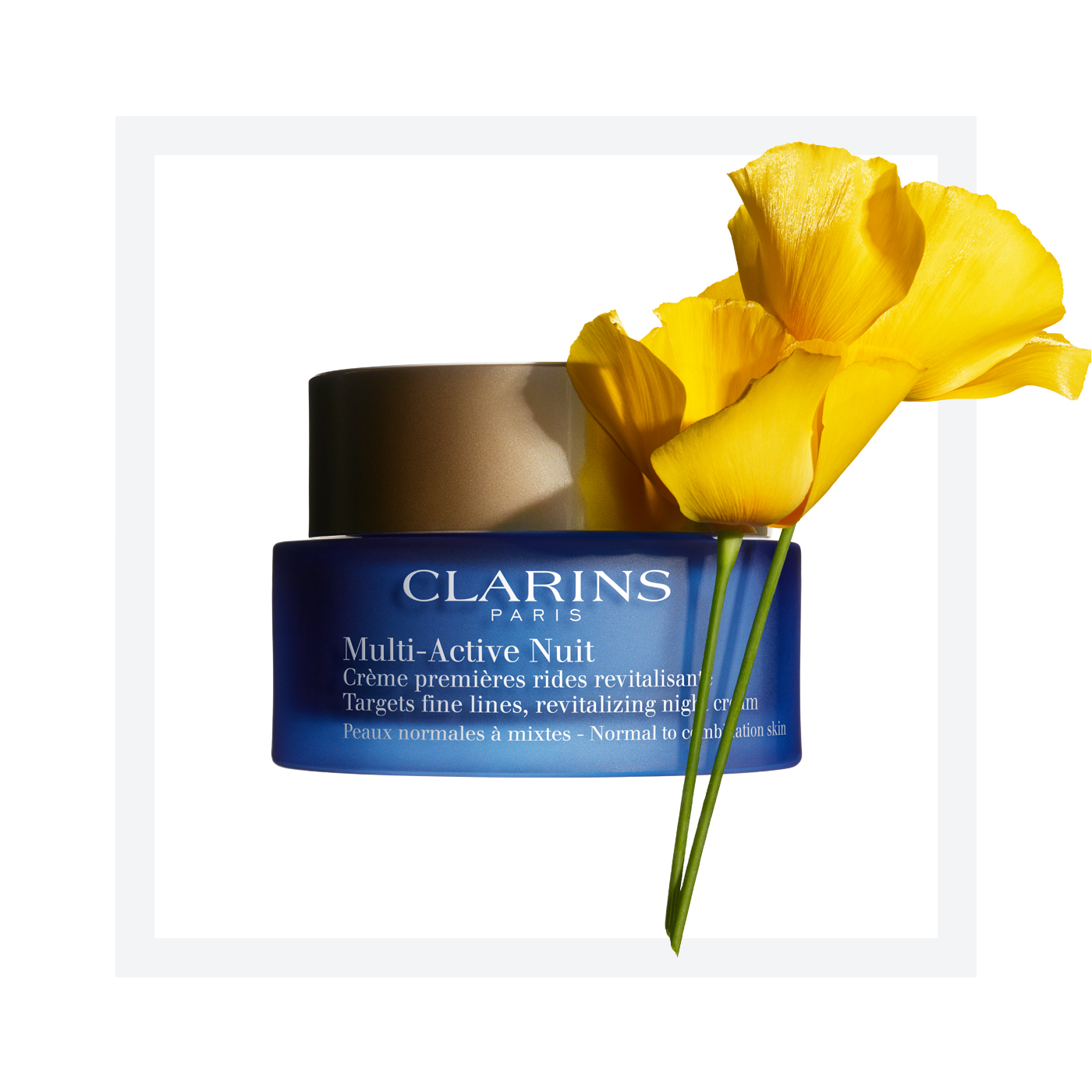 ผลการค้นหารูปภาพสำหรับ Clarins Multi Active Night Cream