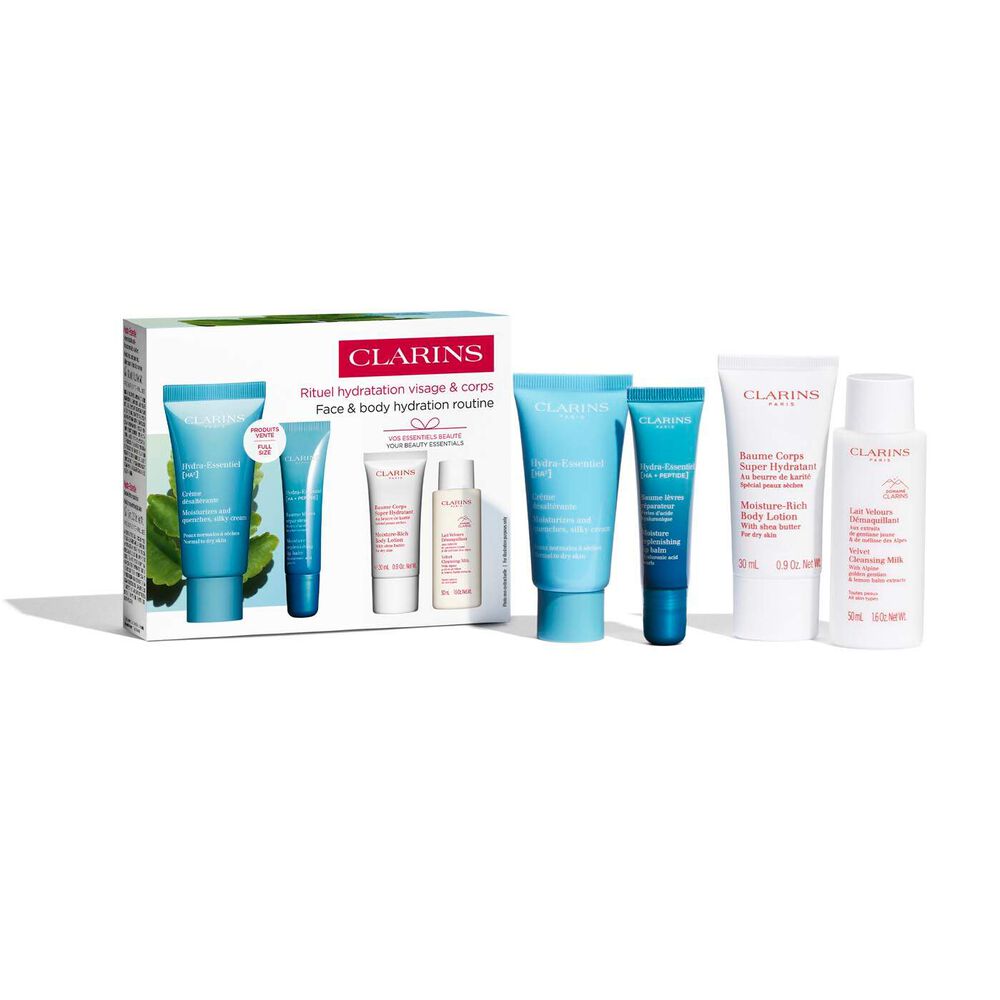 Face & Body Hydration Routine