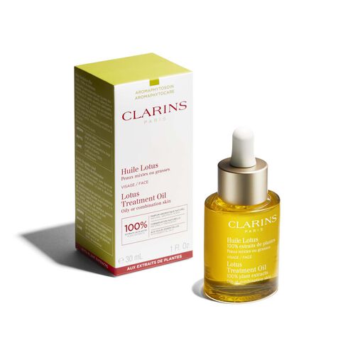 Lotus Face Treatment Oil Skincare For Oily Skin Treatment Clarins Clarins