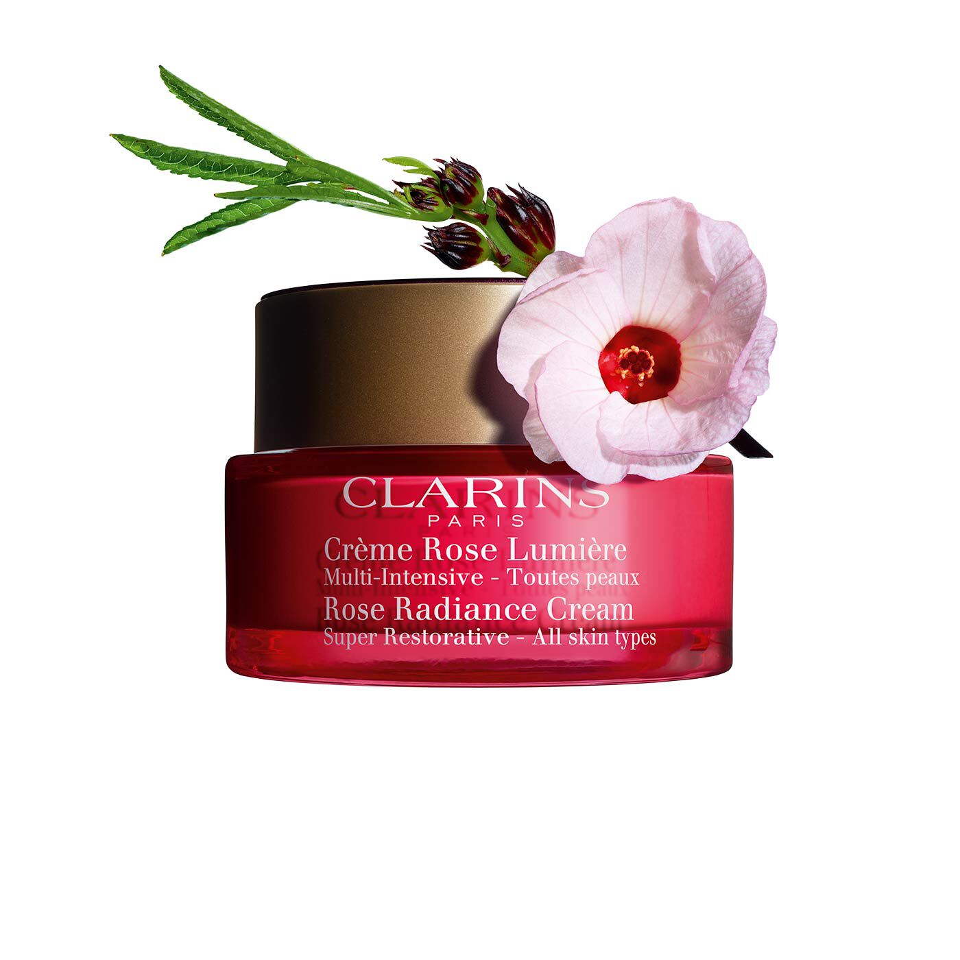 rose radiance with retinol day and night cream