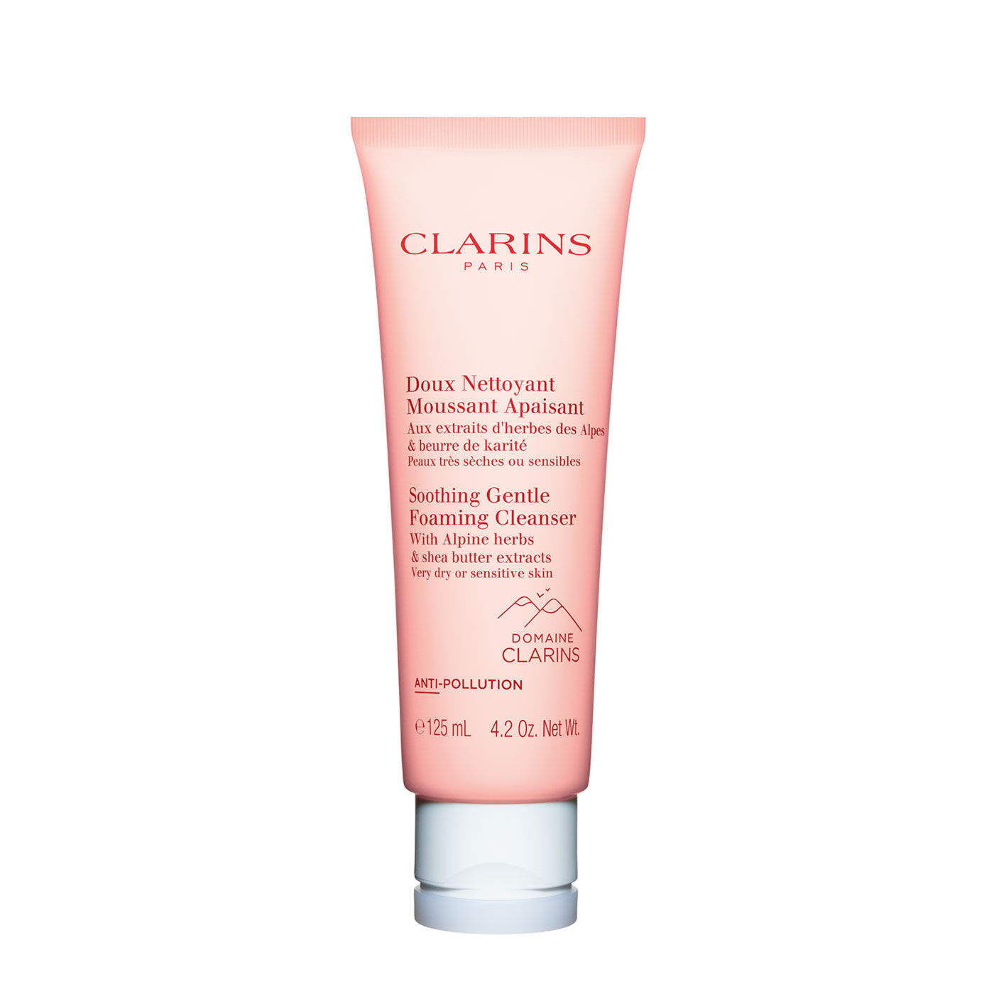 clarins wash face
