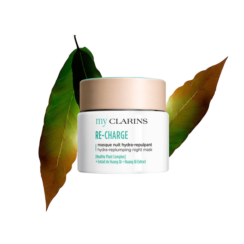 Re-Charge Detox-Replumping Night Mask packshot with huang qi extract ingredient