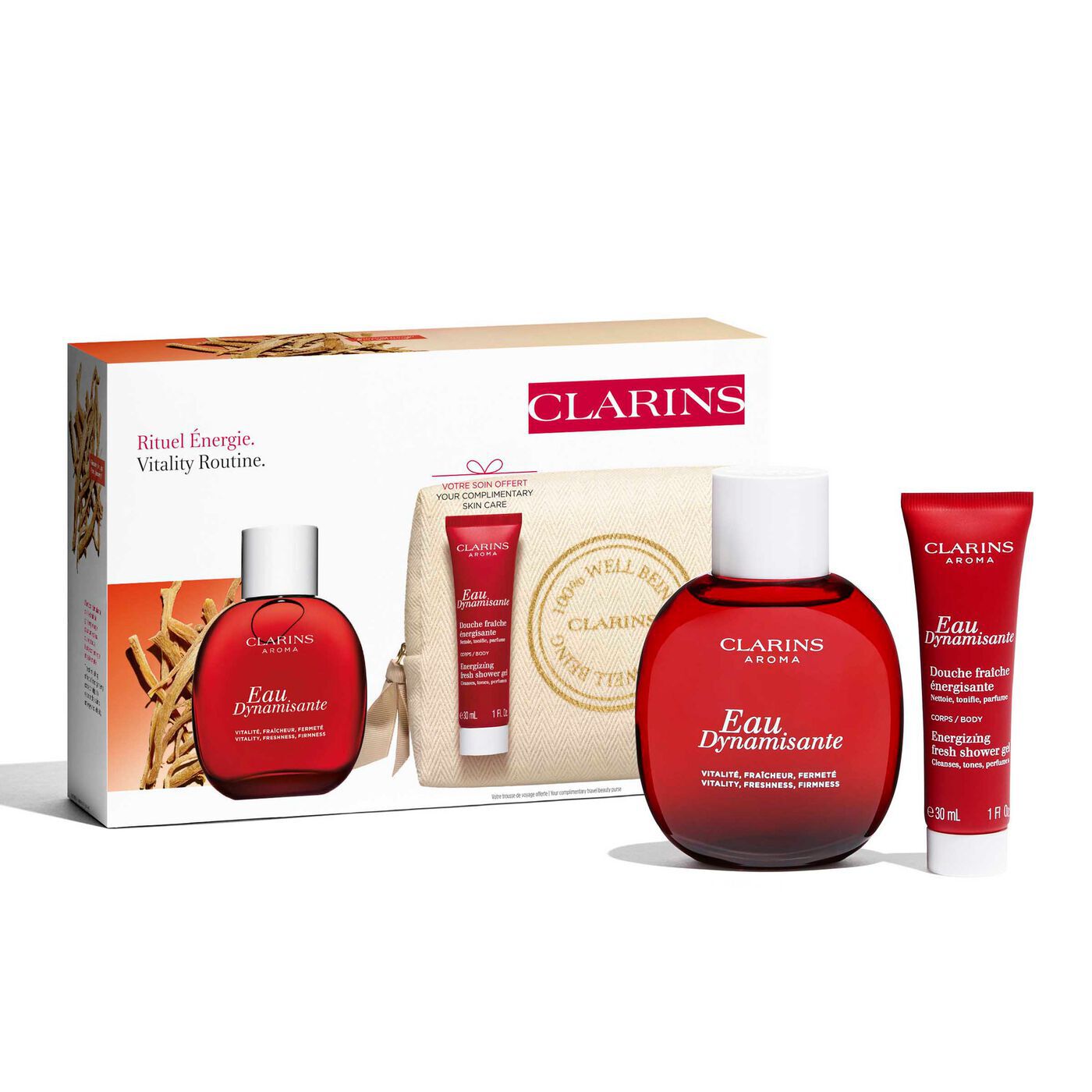 Clarins dynamisante discount gift set