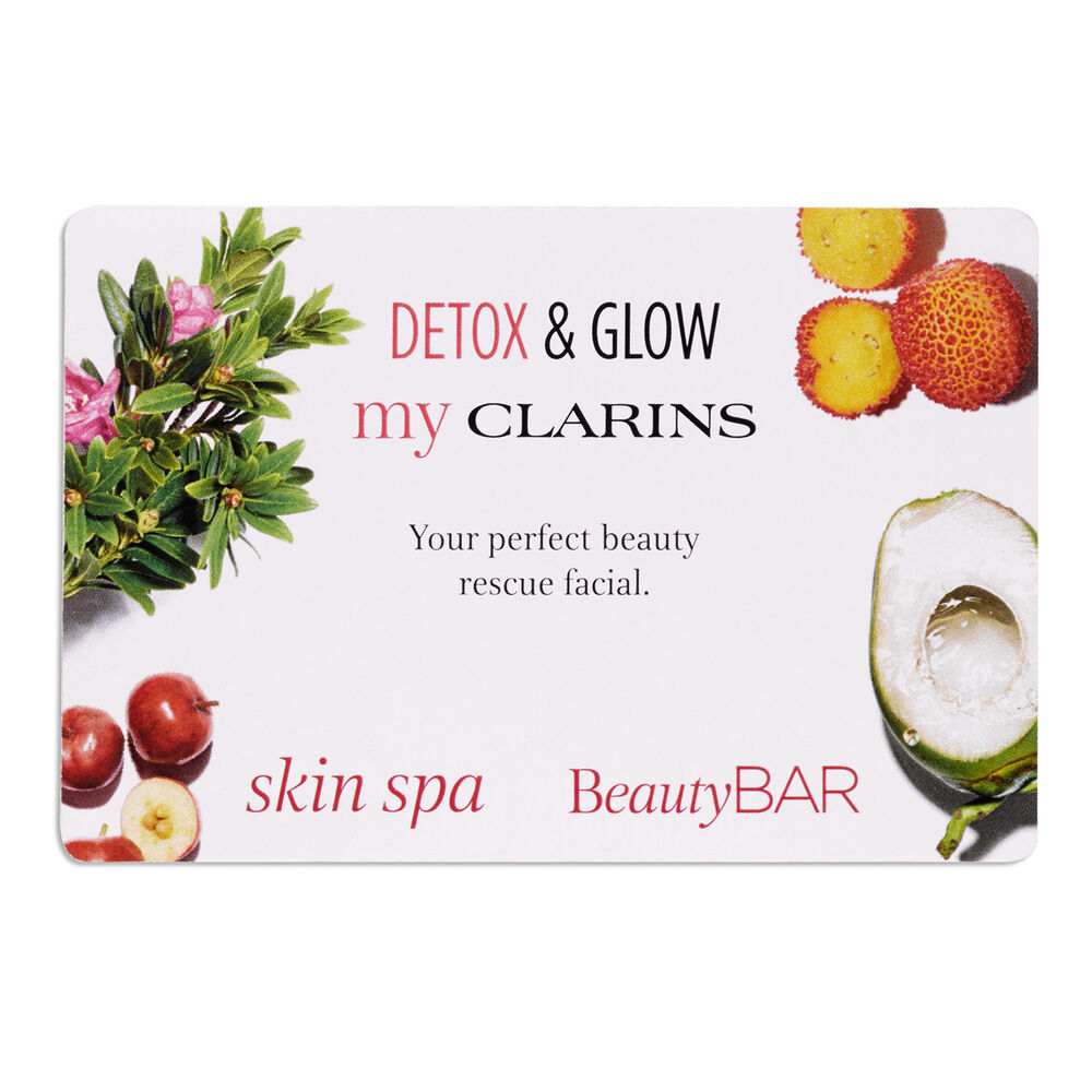 Spa Gift Voucher My Clarins Detox & Glow at John Lewis & Partners