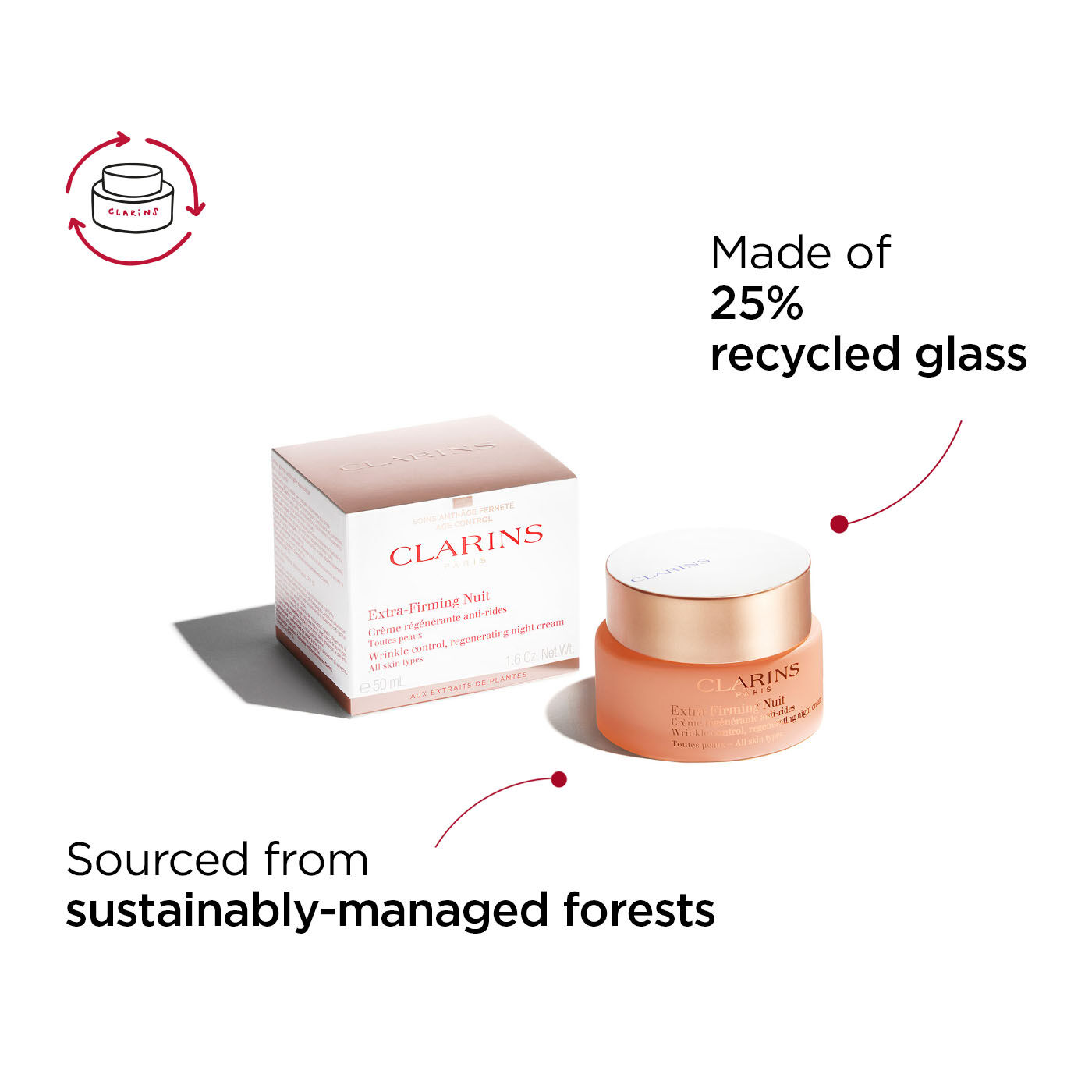 Extra-Firming Night Cream (Previous Formula) | CLARINS® UK Extra-Firming Night Cream (Previous Formula) | CLARINS® UK
