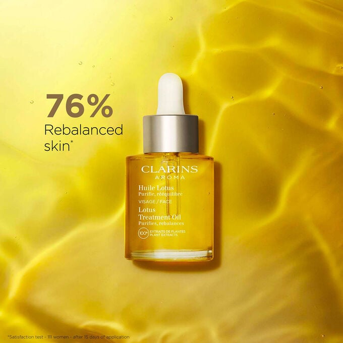 Lotus Treatment Oil – Combination to oily skin