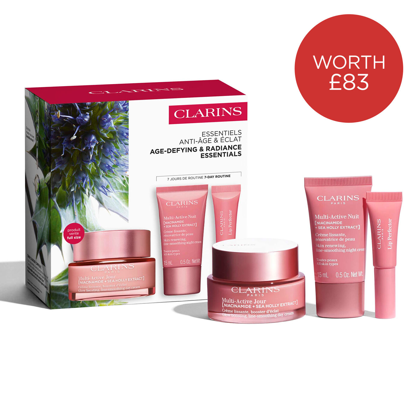 未使用 CLARINS クラランス マルチアクティブ コレクション セット Multi-Active Loyalty Set | CLARINS® UK