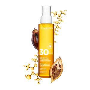 Clarins Glowing Sun Oil High Protection SPF30 150 ml