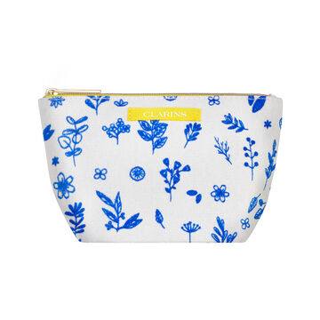 Blue Beauty Pouch