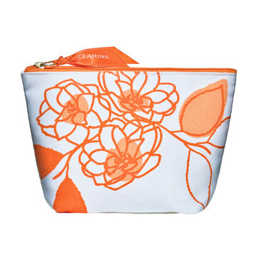 Orange Travel Pouch