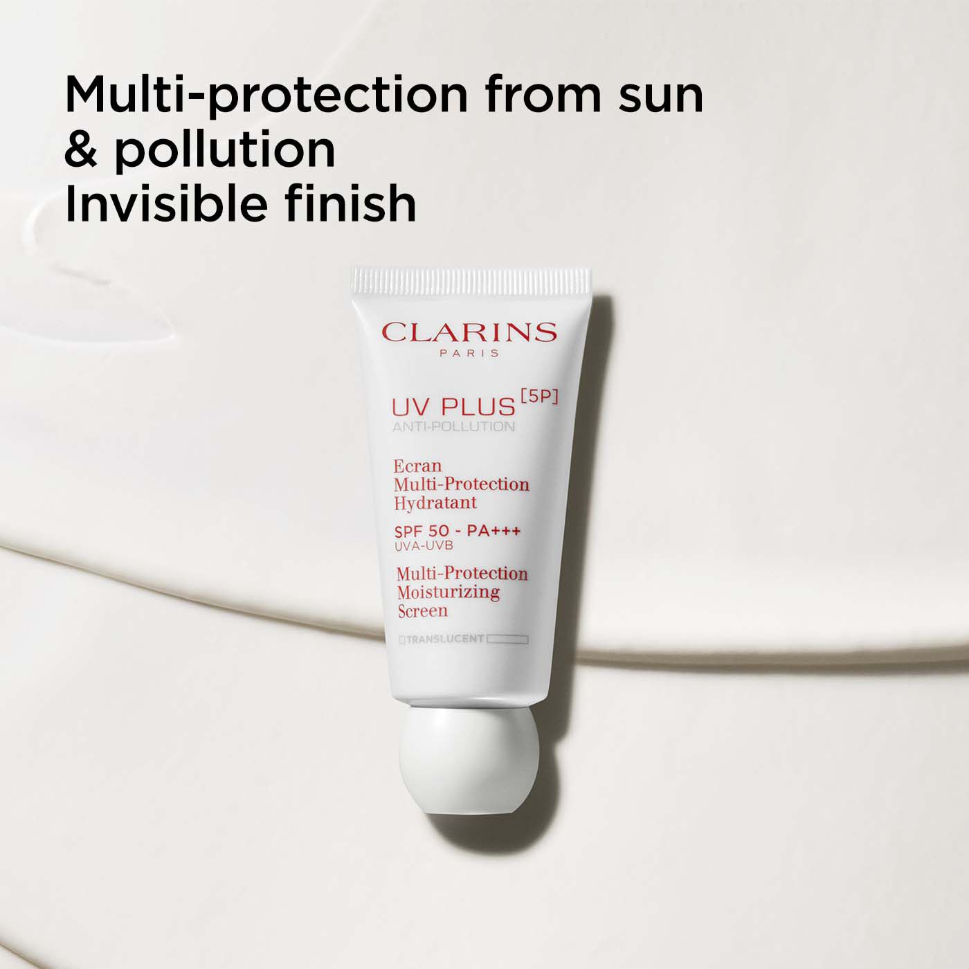 UV PLUS [5P] Anti-Pollution SPF 50 Translucent | CLARINS® UK