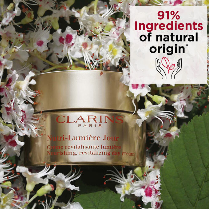 Nutri-Lumière Day Cream with 91% natural origin ingredients
