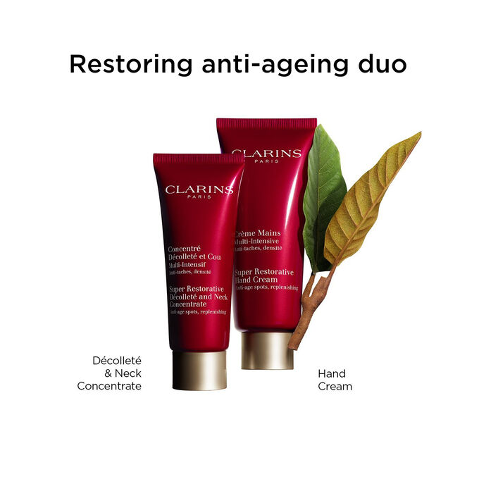 Super Restorative D&eacute;collet&eacute; & Neck Concentrate 75ml with organic harungana from Fair Trade