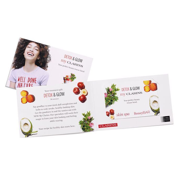 Spa Gift Voucher My Clarins Detox & Glow at John Lewis & Partners