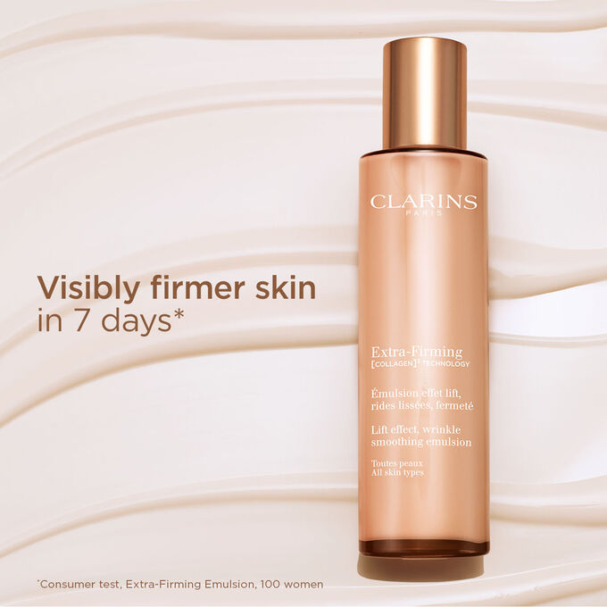 Packshot of the Extra-Firming Emulsion to illustrate the visible skin-firming effects.