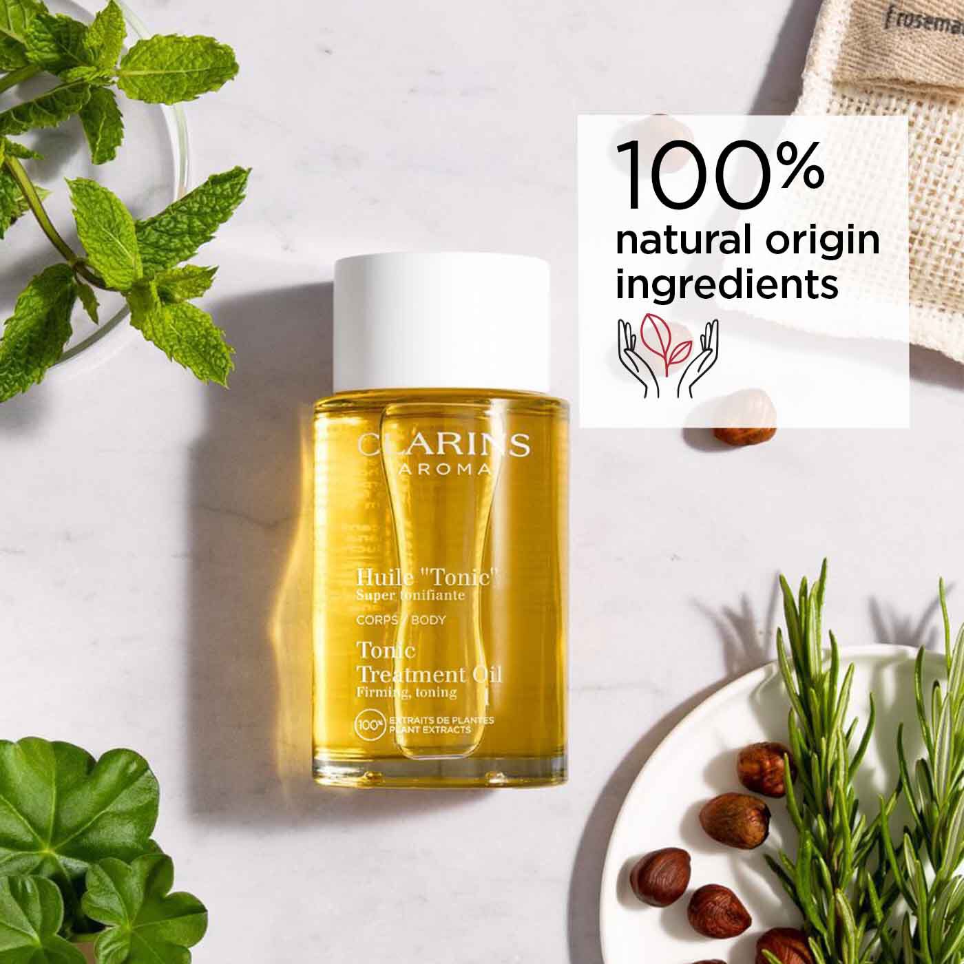 Tonic Body Treatment Oil Firming Toning Firmness Tone and Elasticity Clarins CLARINS UK