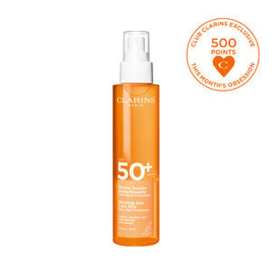 500 bonus Club Clarins points with Sun Care Mist SPF50+
