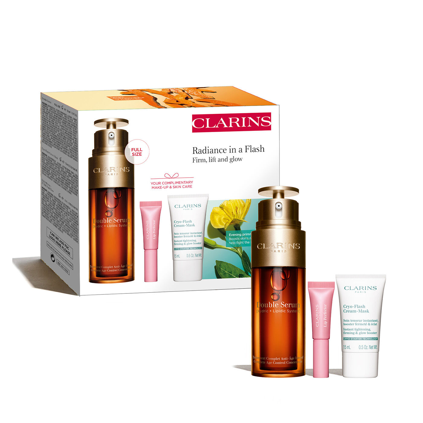 Clarins double deals serum gift set