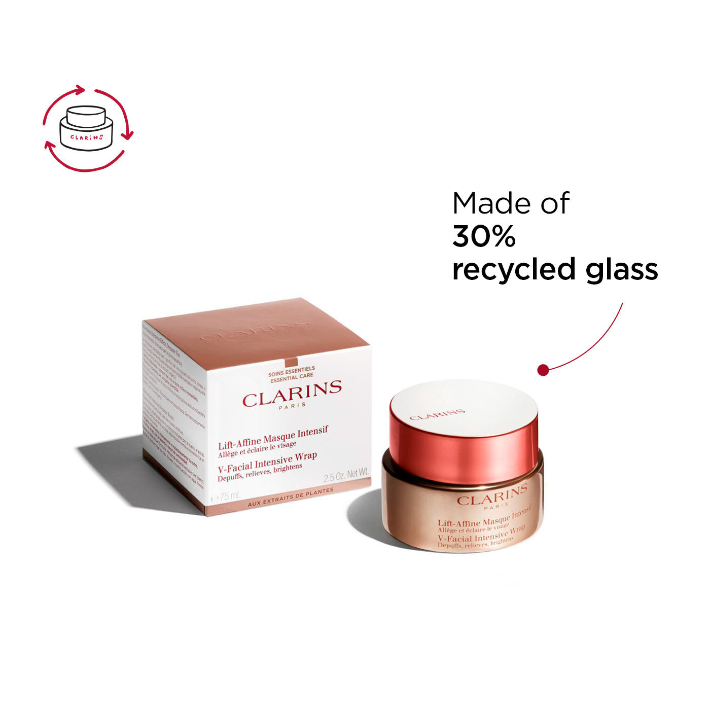 【新品未開封】CLARINS Shaping Facial Lift❤︎ V Shaping Facial Lift Serum | Contouring + Depuffing +