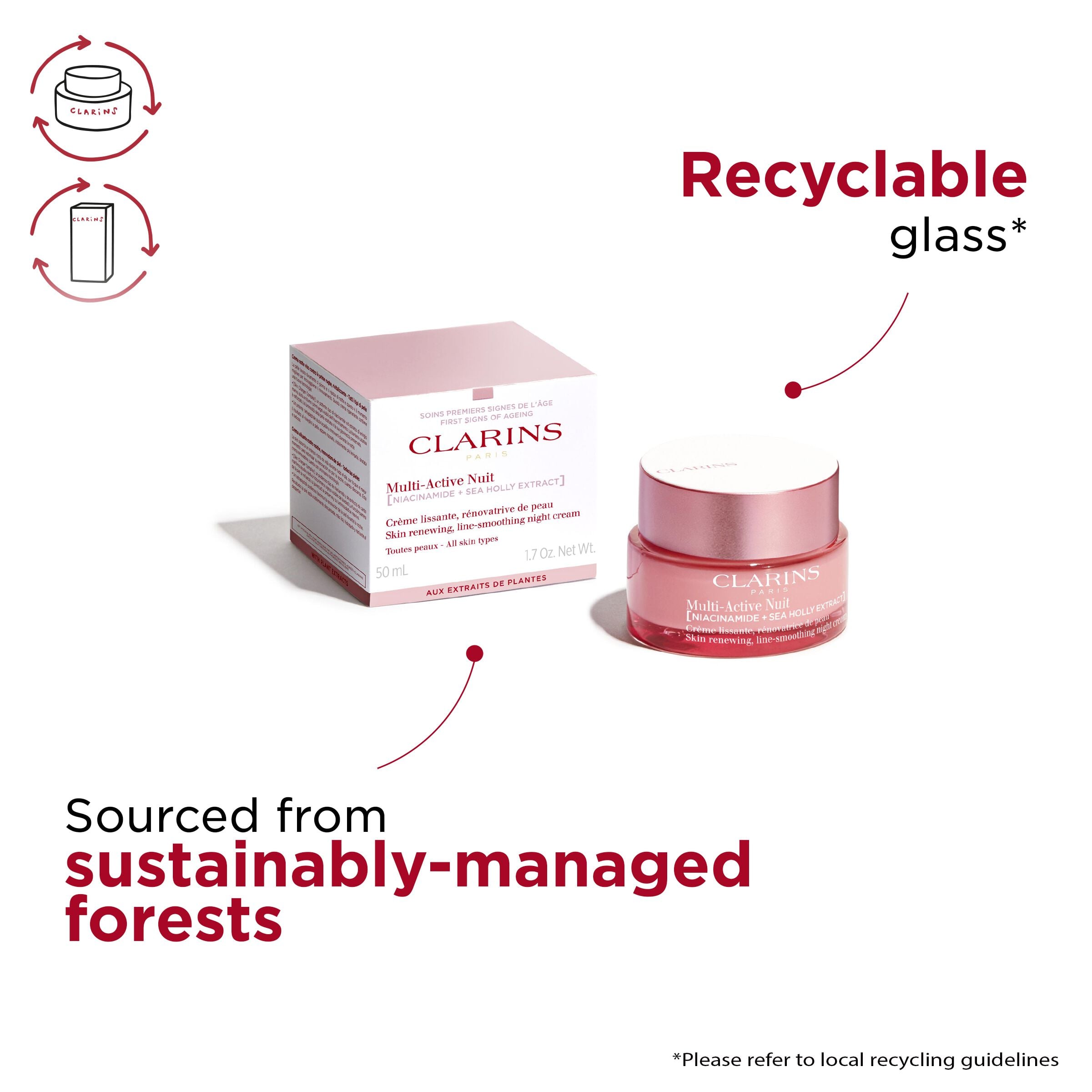 Multi-Active Night Cream - For All Skin Types | CLARINS® UK