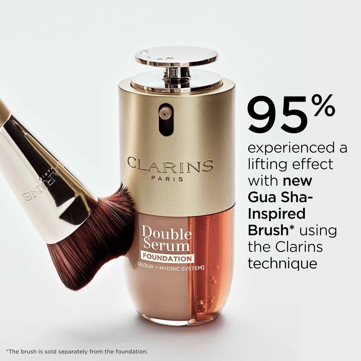 DOUBLE SERUM Foundation 2in1 Hybrid Foundation M1C | CLARINS® UK