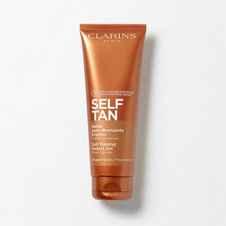 Self Tanning Instant Gel packshot, that creates a tailor-made instant self tan