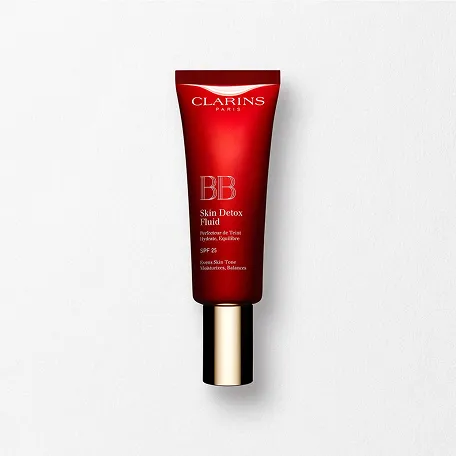 BB Skin Fluid Detox packshot, that provides a light coverage with a satin finish