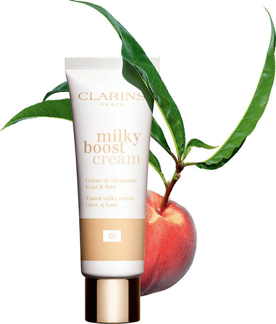 Пэкшот Milky Boost Cream и персик