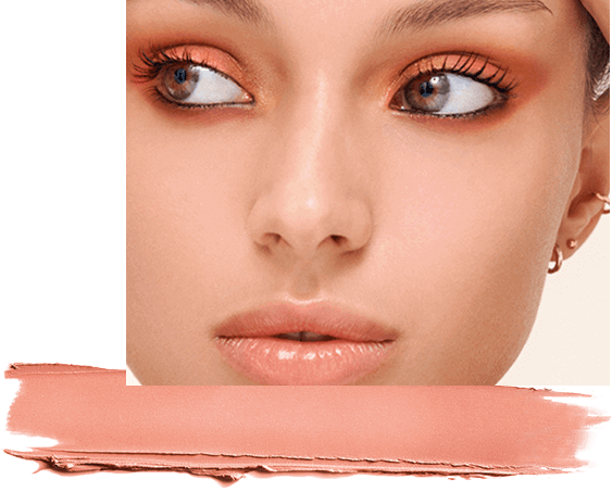 Model with eye make-up | Shadow Texture