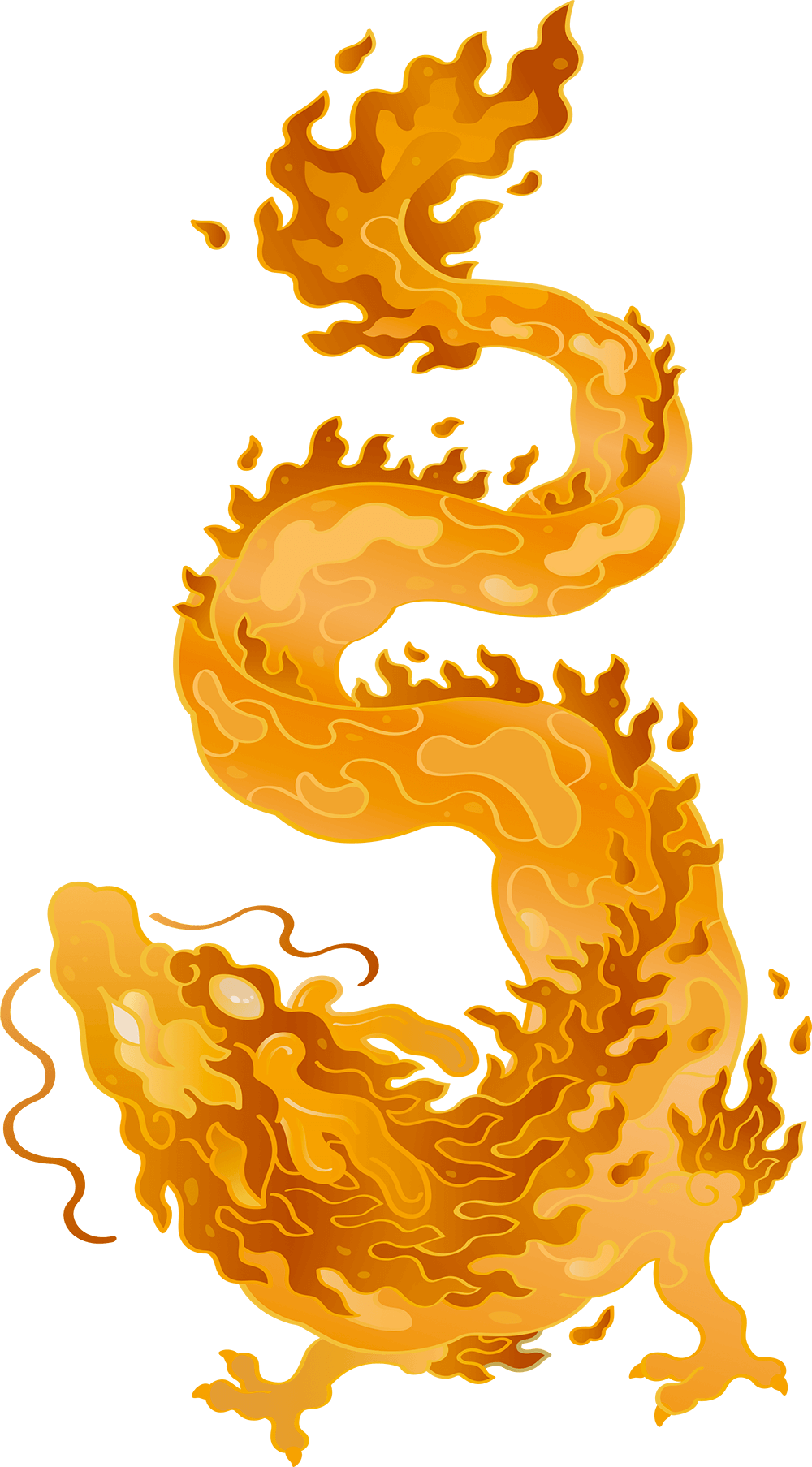 Golden dragon