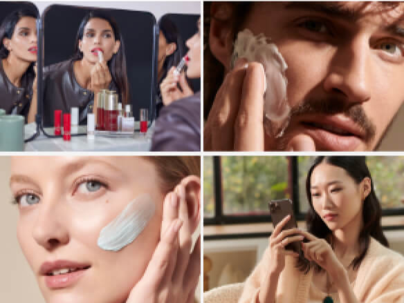 Beauty Expert Guide visual to discover SEO content