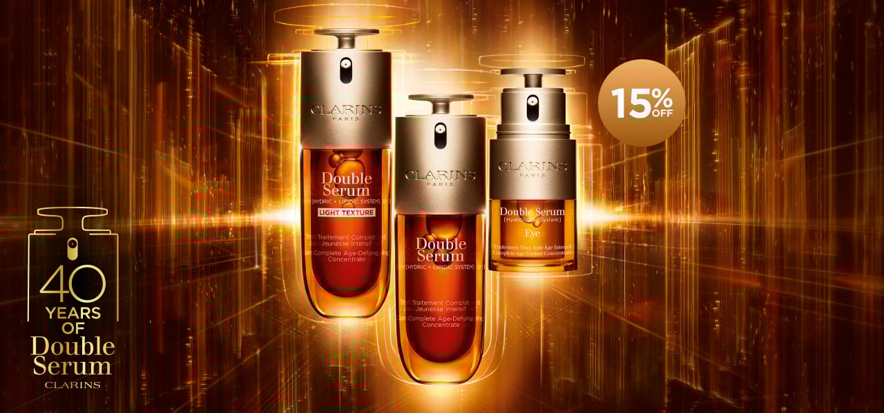 15% Off Double Serum