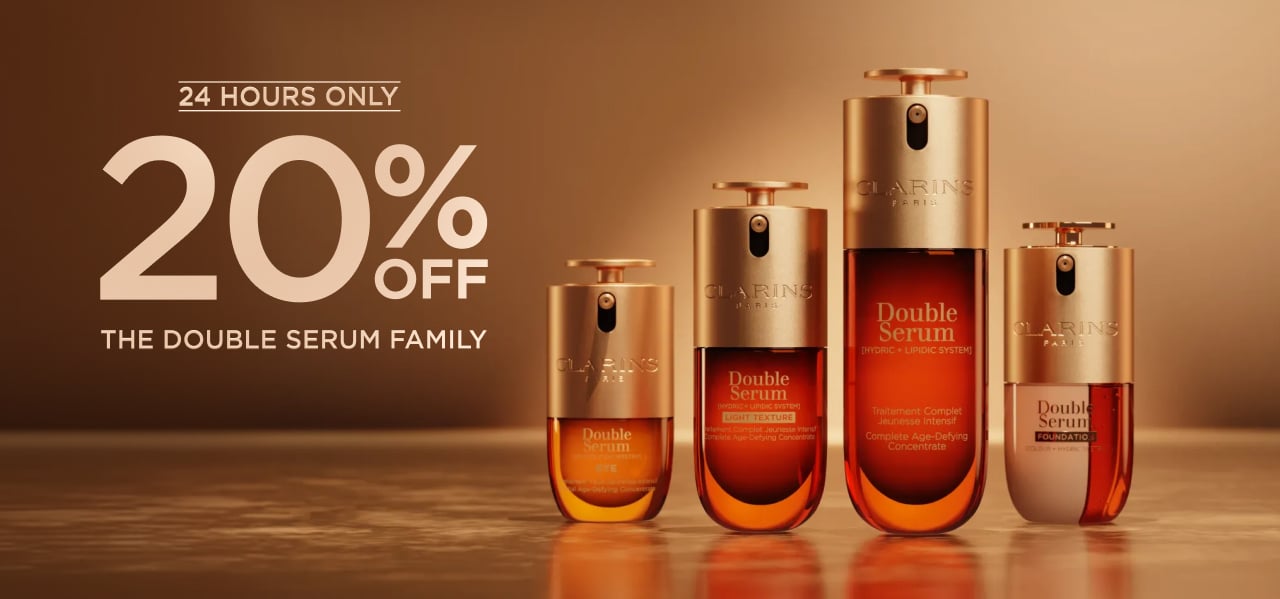 20% Off Double Serum Family