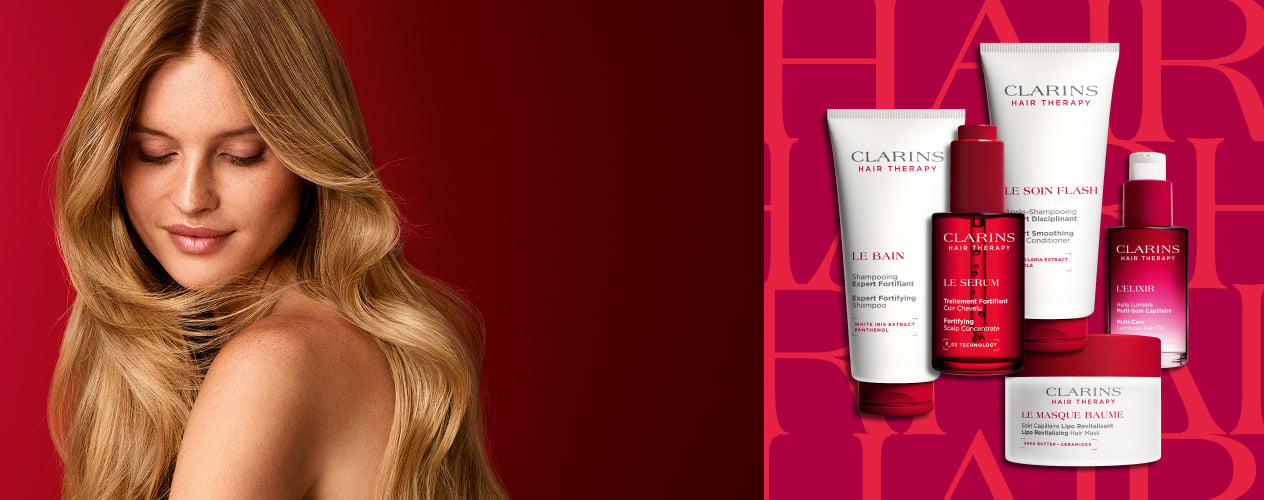 Hair Therapy on campaign's background
