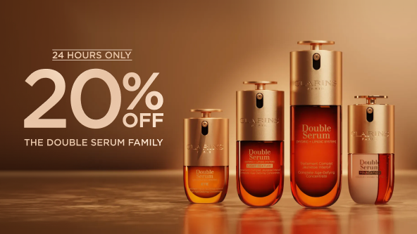 20% Off Double Serum Family
