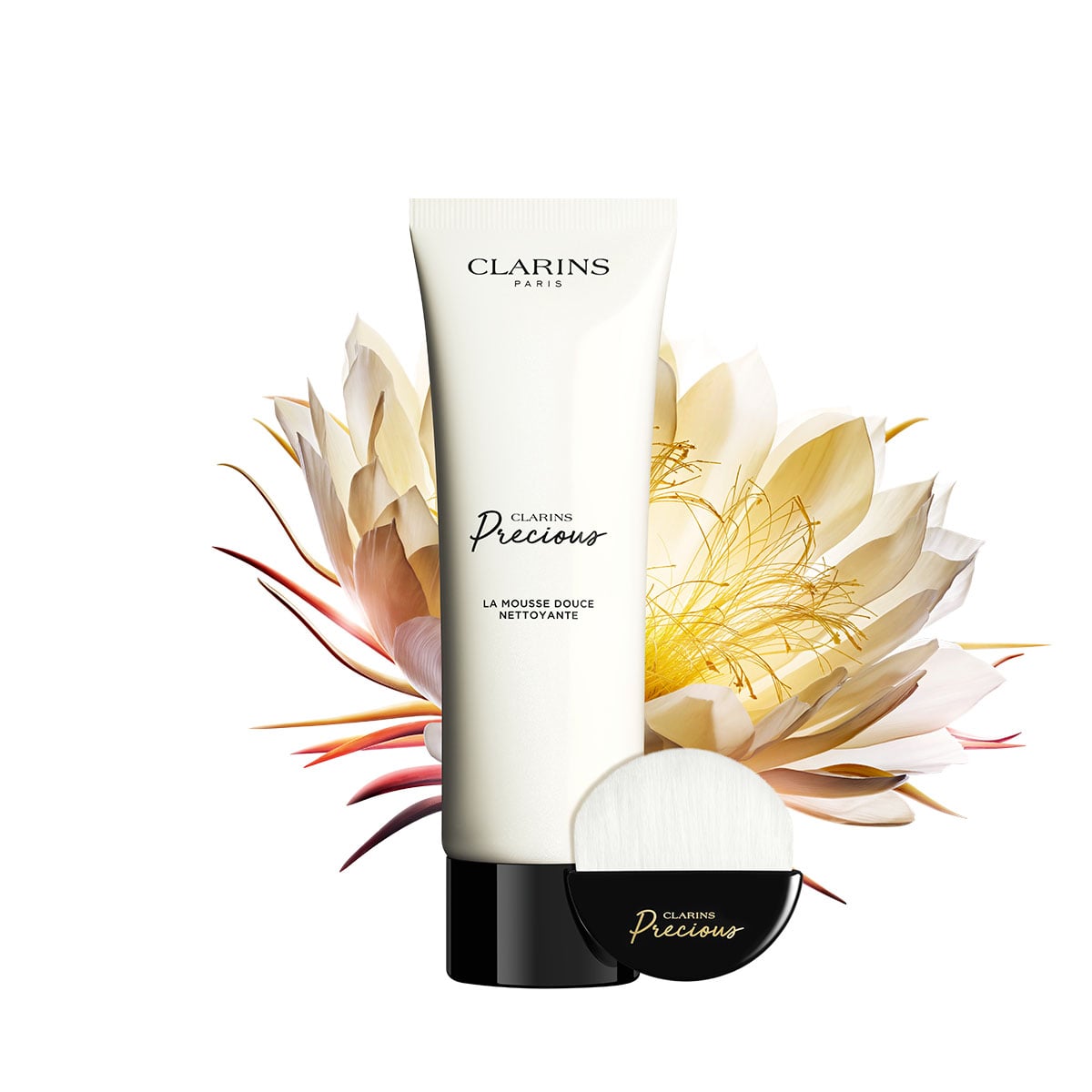 新品！CLARINS Precious La Mousse 洗顔料125ml Precious La Mousse Gentle Cleansing Foam | CLARINS® UK
