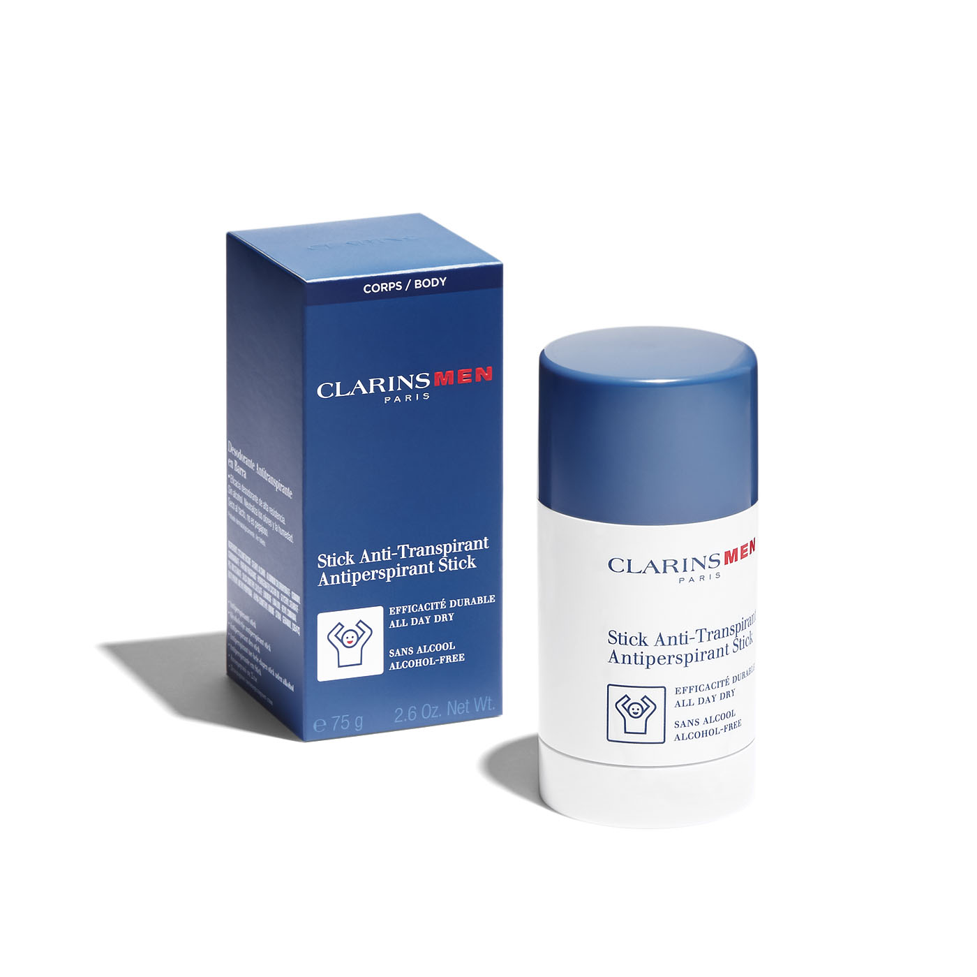 ClarinsMen Antiperspirant Deo Stick, Special Care, ClarinsMen Clarins