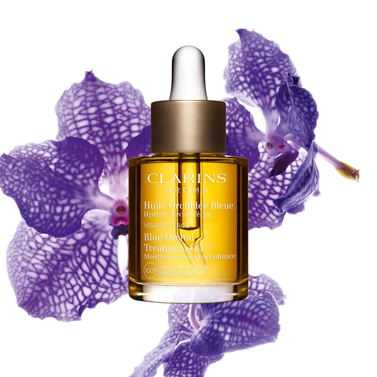 Blue Orchid Face Treatment Oil moisturisers Clarins CLARINS®