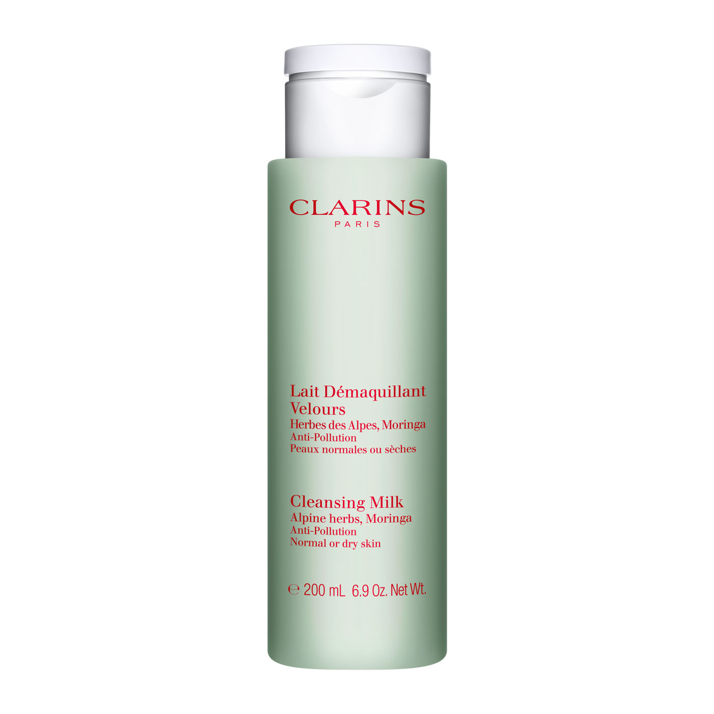 Cleansing Milk With Alpine Herbs, Dry, Normal Skin, Makeup Clarins