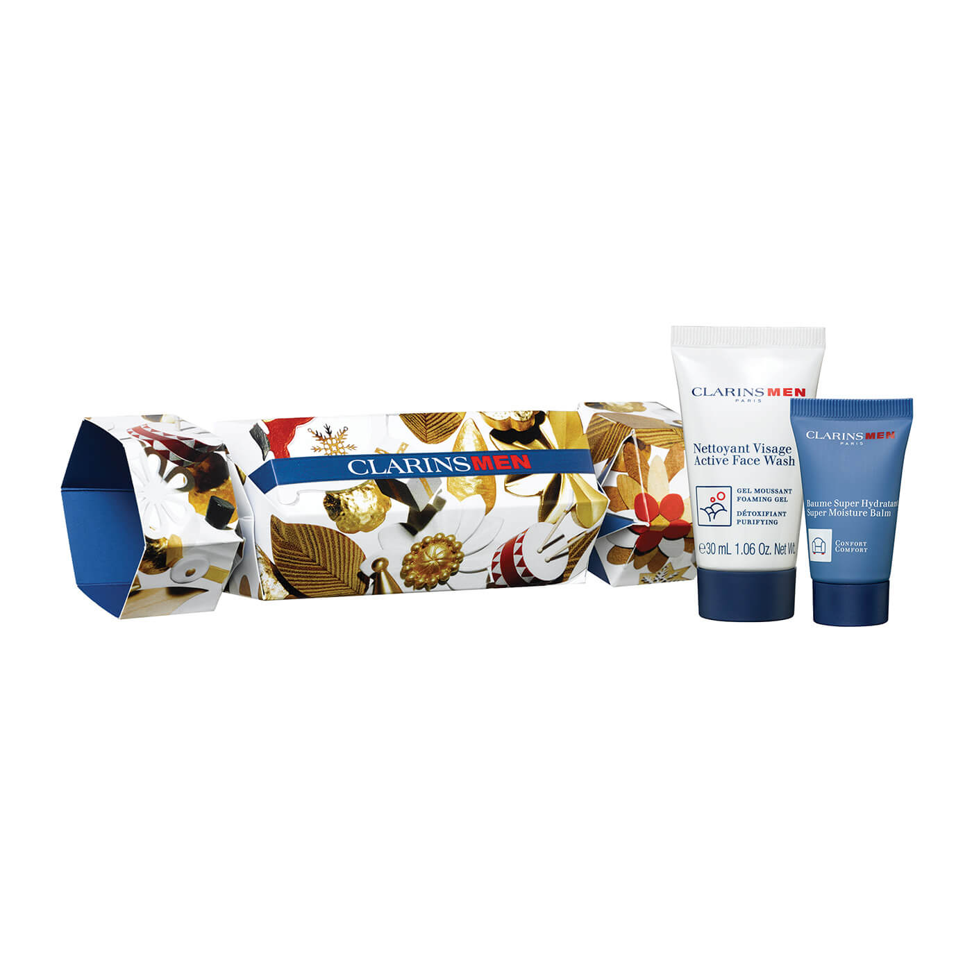 ClarinsMen Festive Treats Cracker (£10)