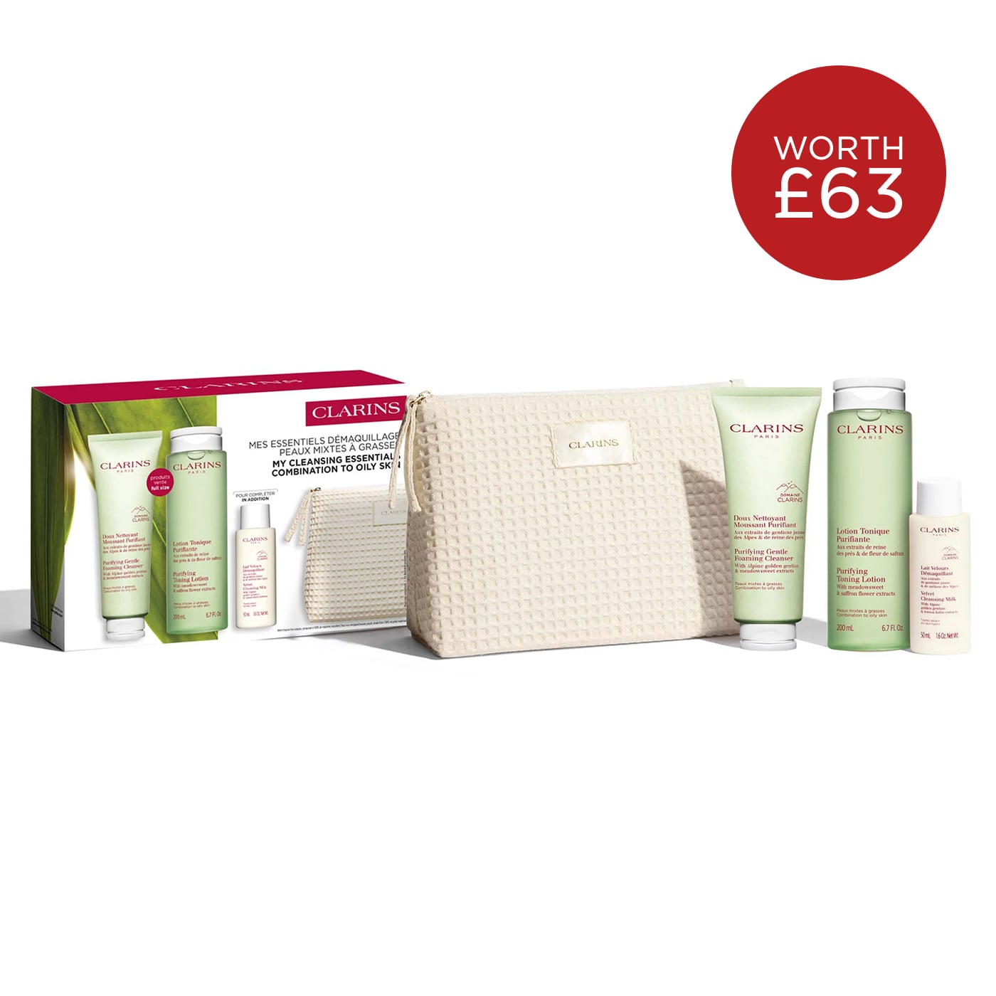 My Cleansing Essentials - Combination to Oily Skin | CLARINS® UK