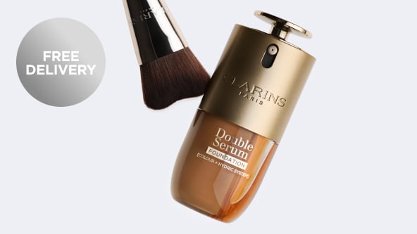 DOUBLE SERUM Foundation 2in1 Hybrid Foundation D4W | CLARINS® UK